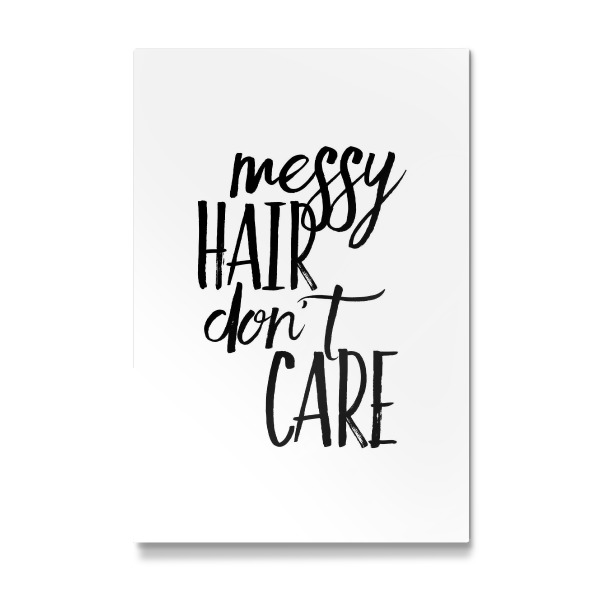 Galerie-Print "Messy hair don't care" 30x20 cm artboxONE