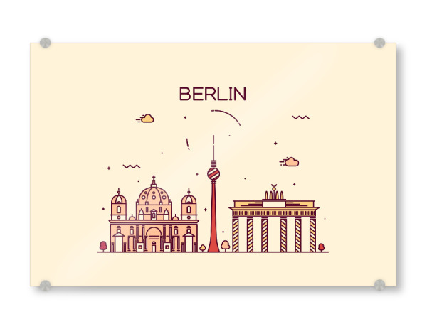 Acrylglasbild "Berlin 10" artboxONE - Städte,Städte / Berlin,Architektur