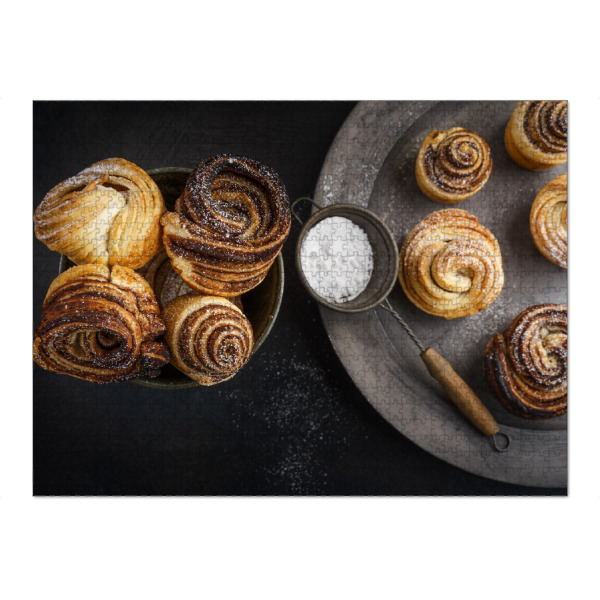 Puzzle Ravensburger "Cruffins 2" artboxONE - Essen & Trinken