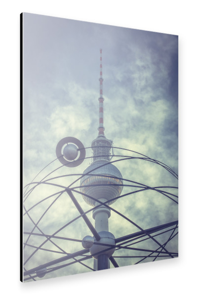 Alu-Dibond "Fernsehturm" 30x20 cm artboxONE