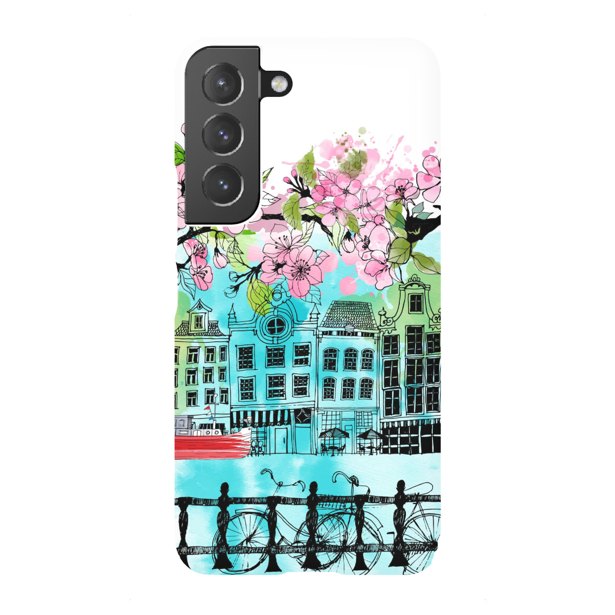 Samsung Galaxy "Amsterdam in springtime" Premium-Case Handyhülle artboxONE