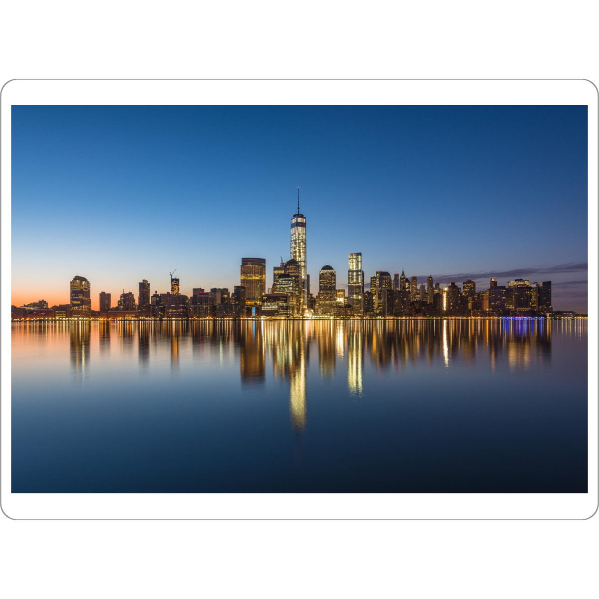Tischset "New York Skyline vor Sonnenaufgang" artboxONE - Städte / New York