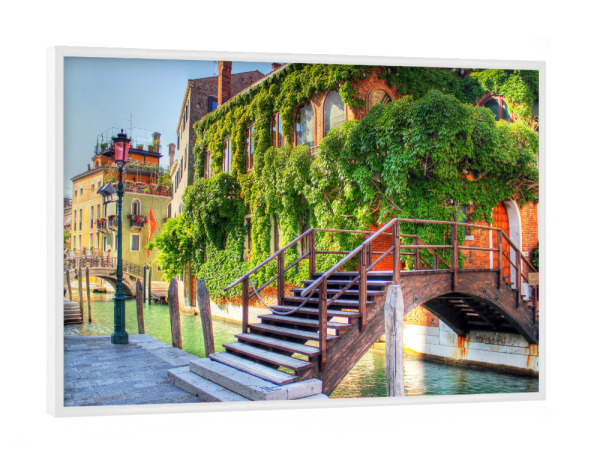 Poster mit weißem Rahmen "Venedig 6" artboxONE - Städte / Venedig - Reise,Venedig,Venice,Venezia,Venise,Italien,Italy,Italie,Sonnenuntergang