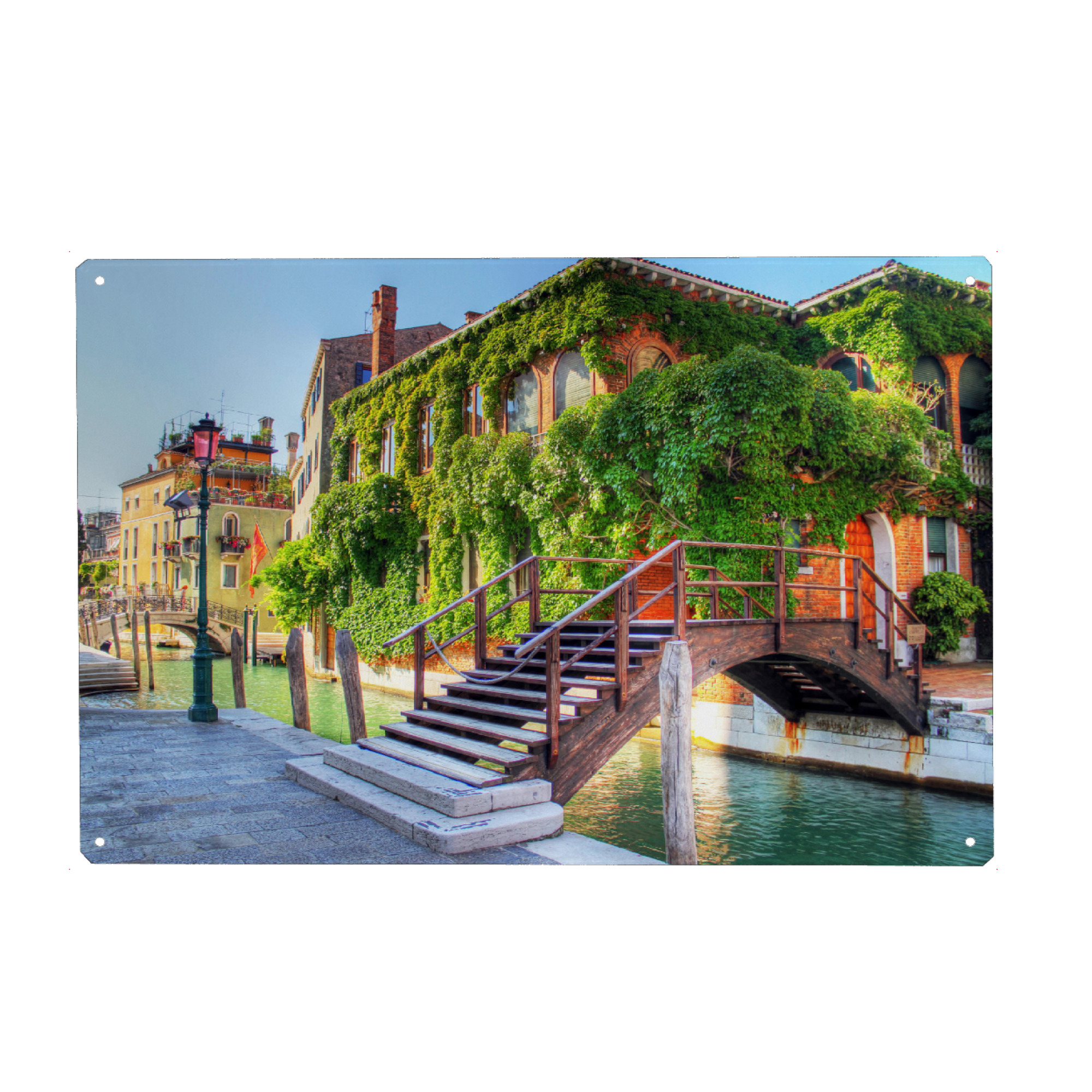 Holzbild "Venedig 6" artboxONE - Städte / Venedig - Reise,Venedig,Venice,Venezia,Venise,Italien,Italy,Italie,Sonnenuntergang