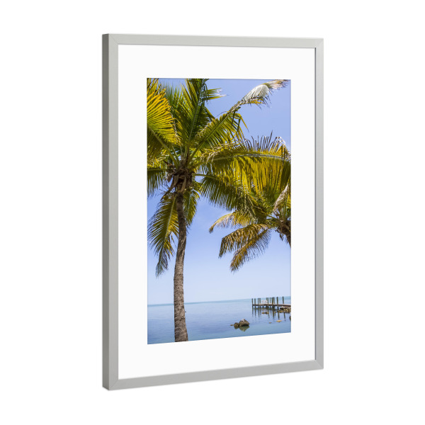 Poster mit Rahmen Silber "FLORIDA KEYS Paradiesischer Ort" artboxONE - Natur,Reise,Reise / Strand und Meer,Reise / Länder