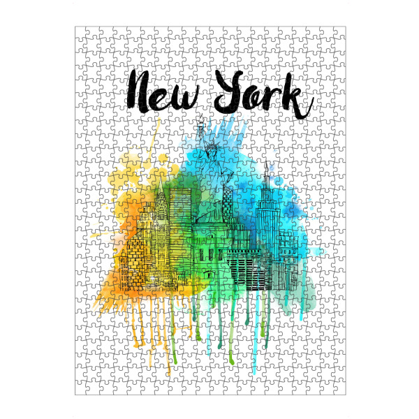 Puzzle Ravensburger "New York 3" artboxONE - Reise,Architektur,Reise / Länder