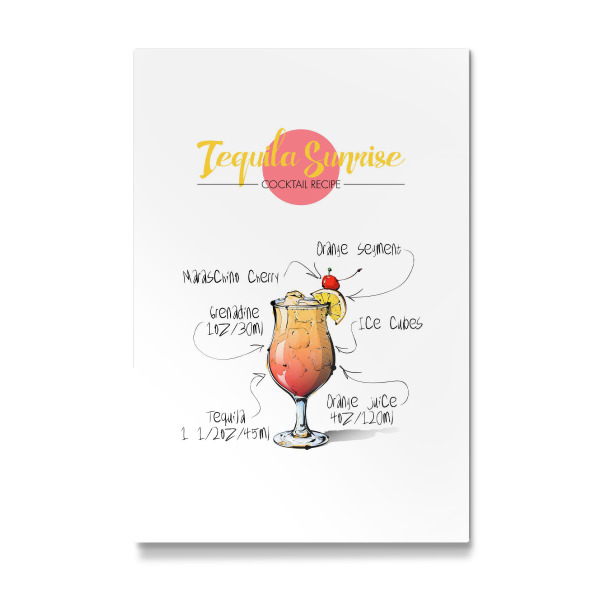 Galerie-Print "Cocktail Tequila Sunrise" 30x20 cm artboxONE