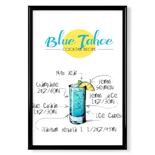 Cocktail Blue Tahoe