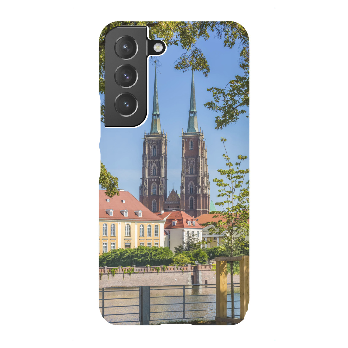 "BRESLAU Breslauer Dom"für Samsung Galaxy - Premium-Case Handyhülle artboxONE