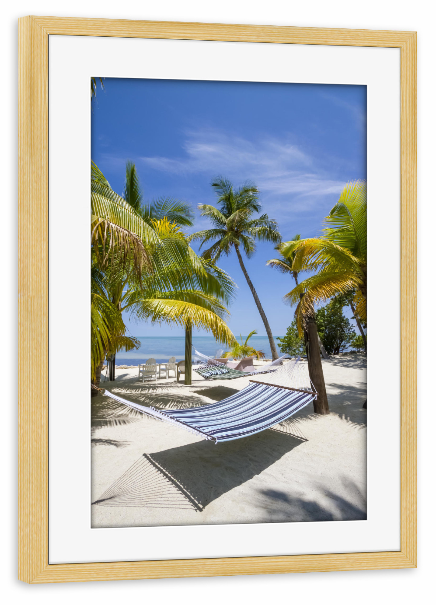 Poster mit Rahmen kiefer "FLORIDA KEYS Traumhafter Ort" artboxONE - Natur,Reise,Reise / Strand und Meer,Reise / Länder
