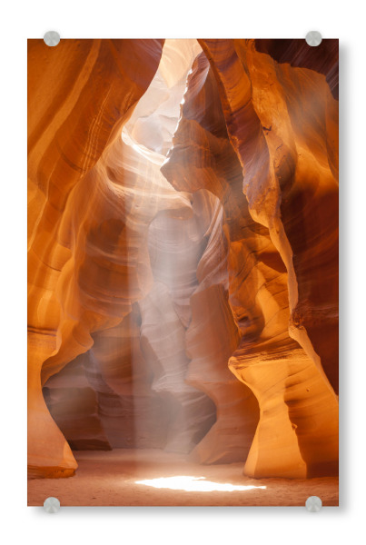 Acrylglasbild "Wunderschöner ANTELOPE CANYON" artboxONE - Natur,Reise,Reise / Länder