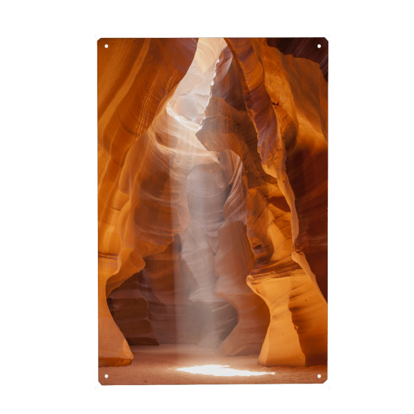 Metall Poster "Wunderschöner ANTELOPE CANYON" artboxONE - Natur,Reise,Reise / Länder