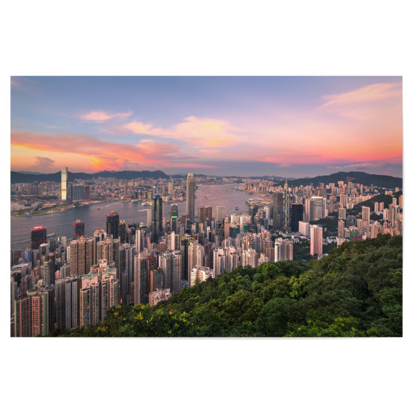 Poster "Hong Kong 15" artboxONE - Städte,Reise / Asien,Städte / Weitere