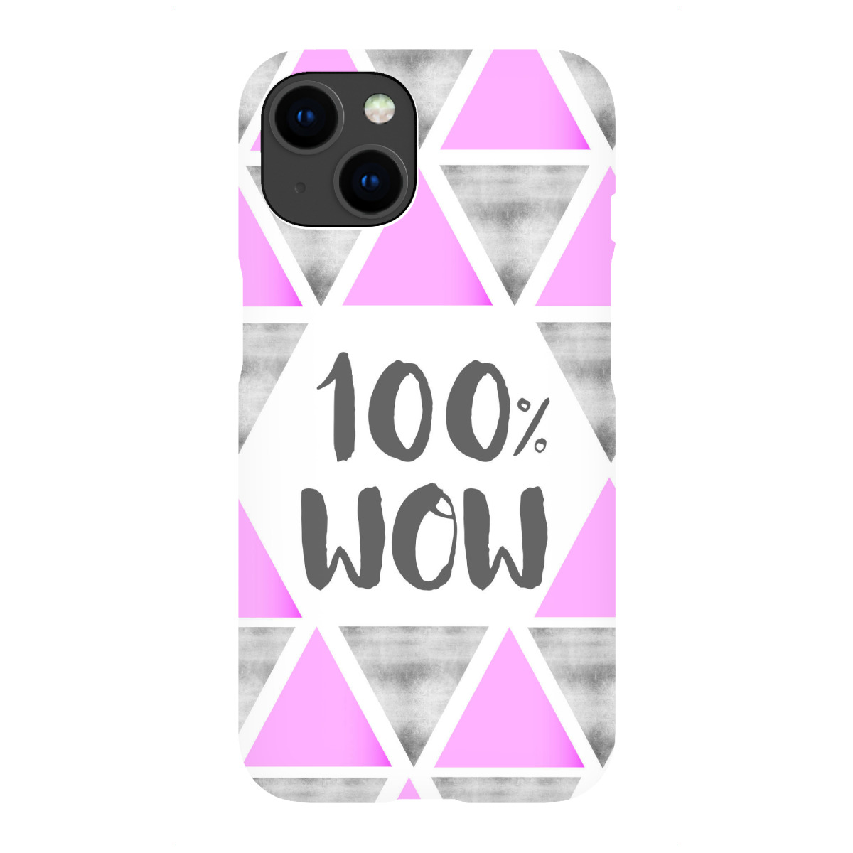 "100% WOW MOM"für iPhone - Premium-Case Handyhülle artboxONE