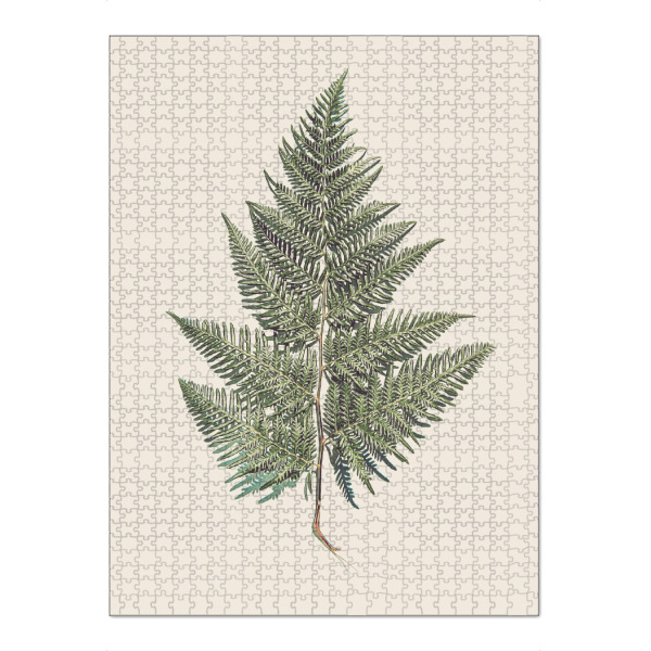 Puzzle Ravensburger "Fern Branch" artboxONE - Natur,Floral - Farn,Zweig,Farnzweig,Pflanze - Bild farn