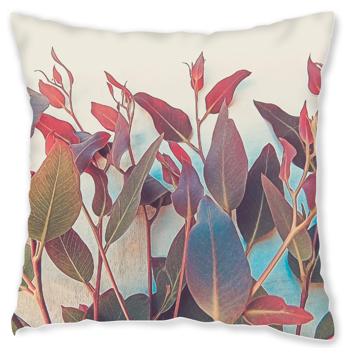 Design-Kissen "Forest Flame Leaves" artboxONE - Natur,Floral