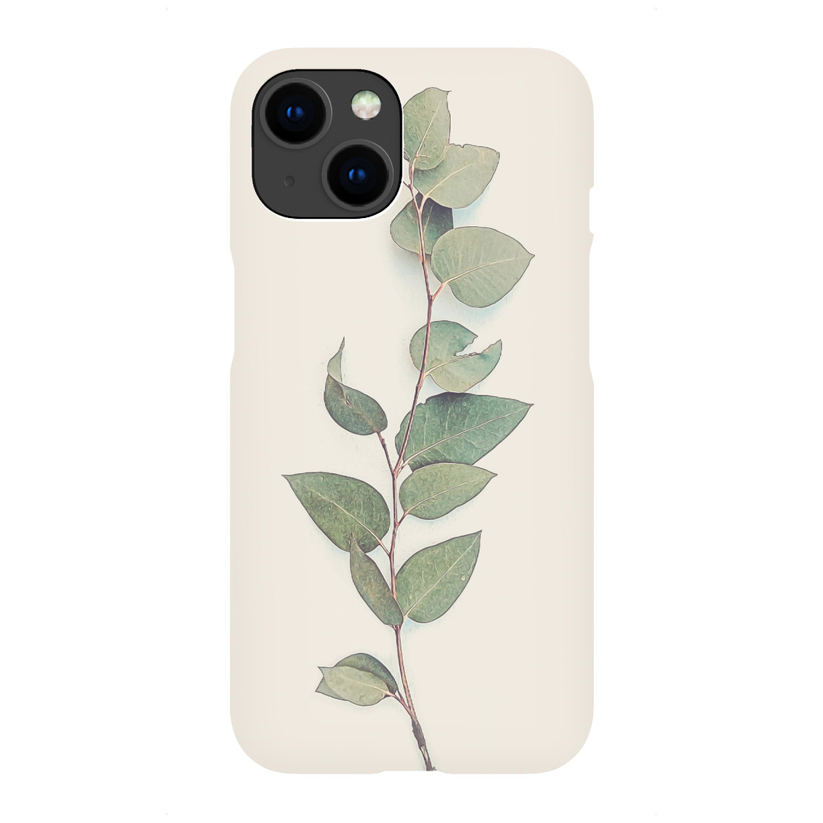 "Tender Leaves"für iPhone - Premium-Case Handyhülle artboxONE