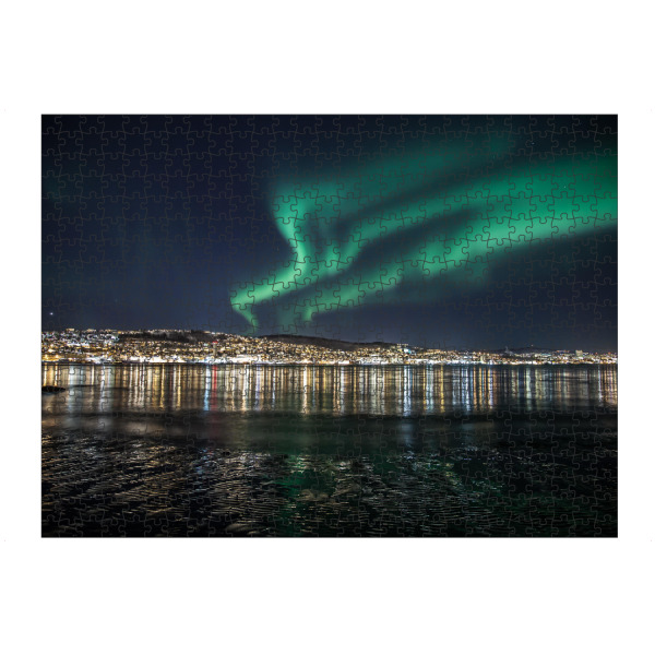 Puzzle Ravensburger "Tromsö Nordlicht" artboxONE - Natur,Reise