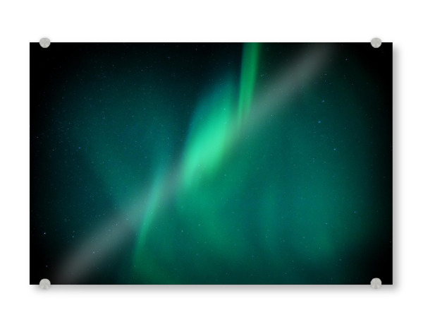 Acrylglasbild "Nordlicht VI" artboxONE - Natur,Reise