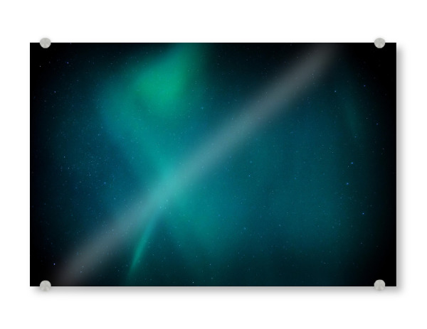 Acrylglasbild "Nordlicht II" artboxONE - Natur,Reise