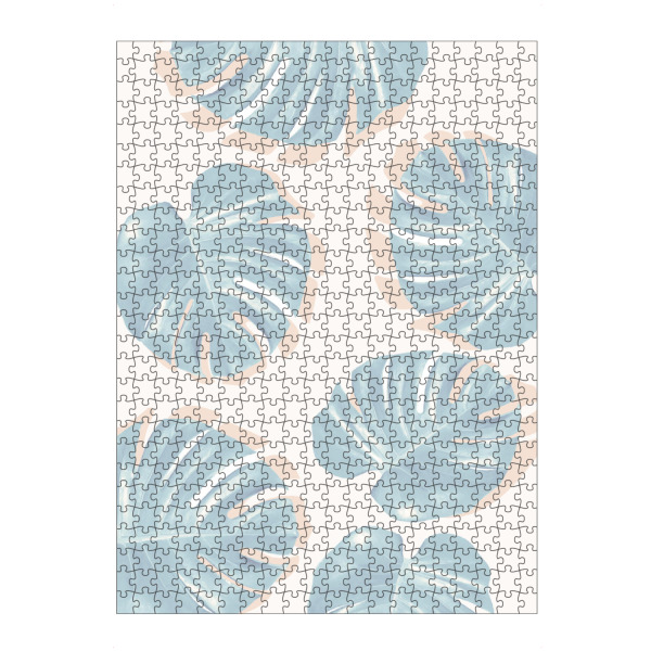 Puzzle Ravensburger "Monstera" artboxONE - Floral - Monstera,Plätter,Natur,Pflanze,Urwald,Tropen,Reisen - Bild