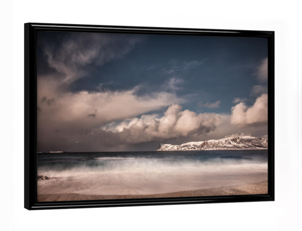 Poster mit schwarzem Rahmen "Strand 2" artboxONE - Natur,Reise / Strand und Meer