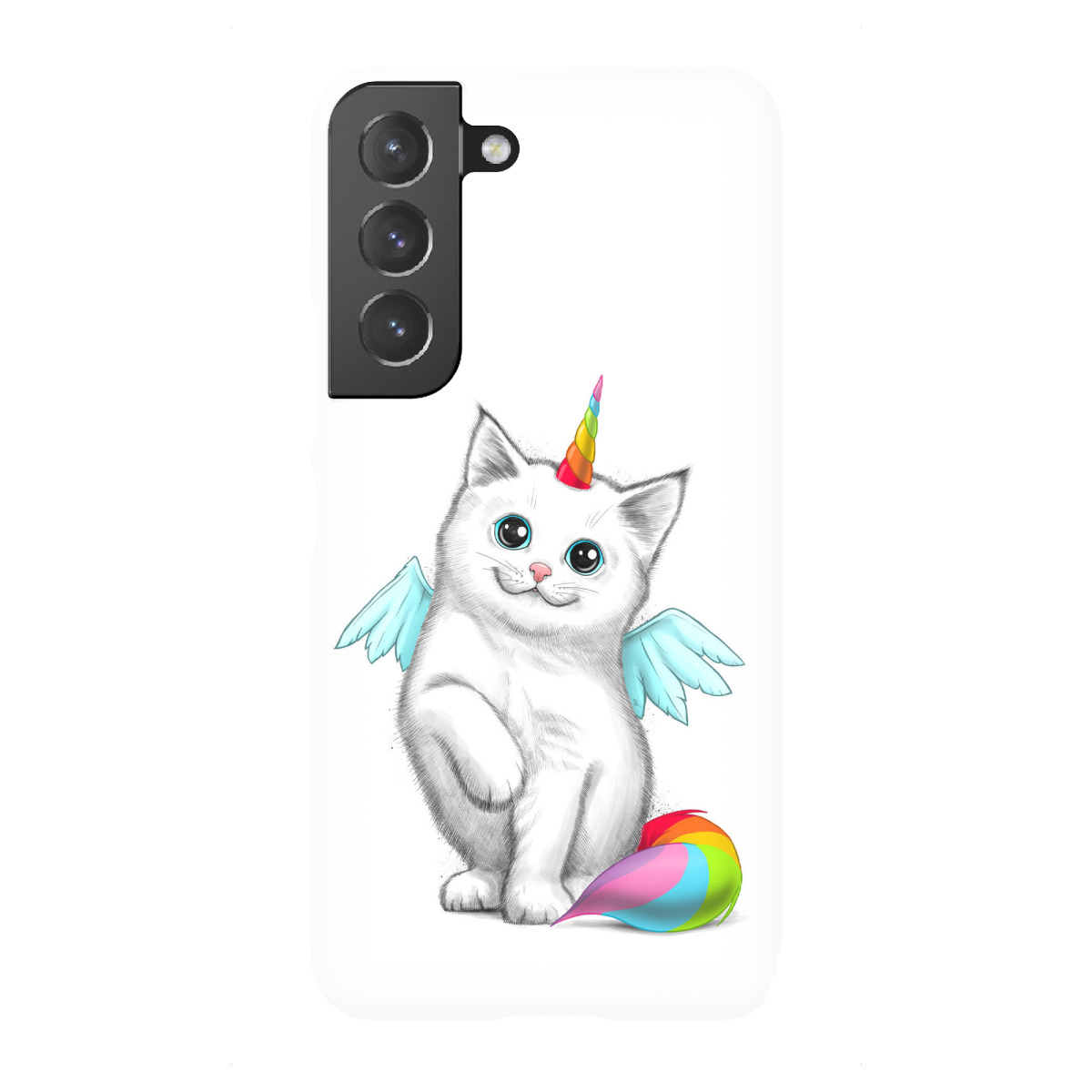 Samsung Galaxy "Cat unicorn" Premium-Case Handyhülle artboxONE
