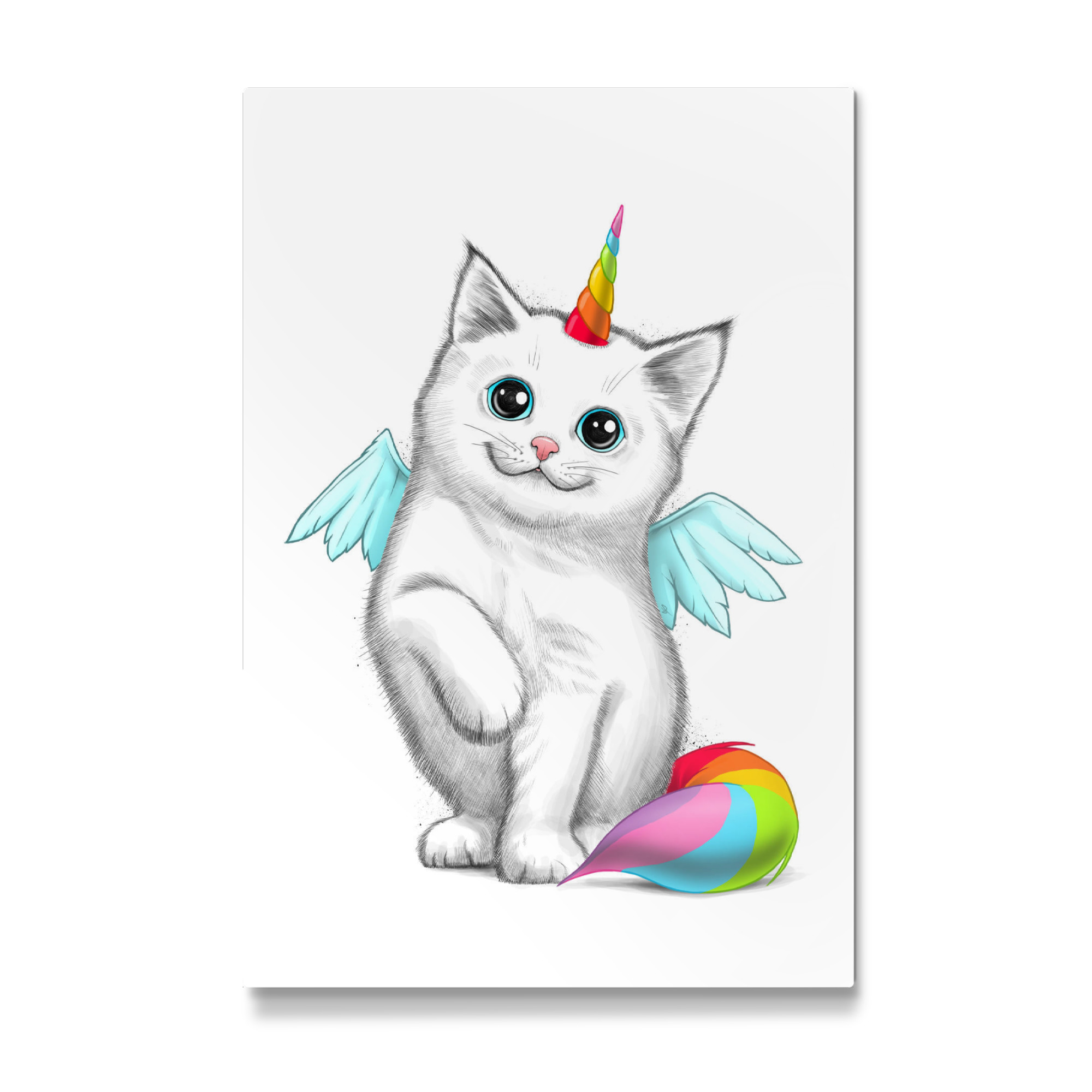 Galerie-Print "Cat unicorn" 30x20 cm artboxONE
