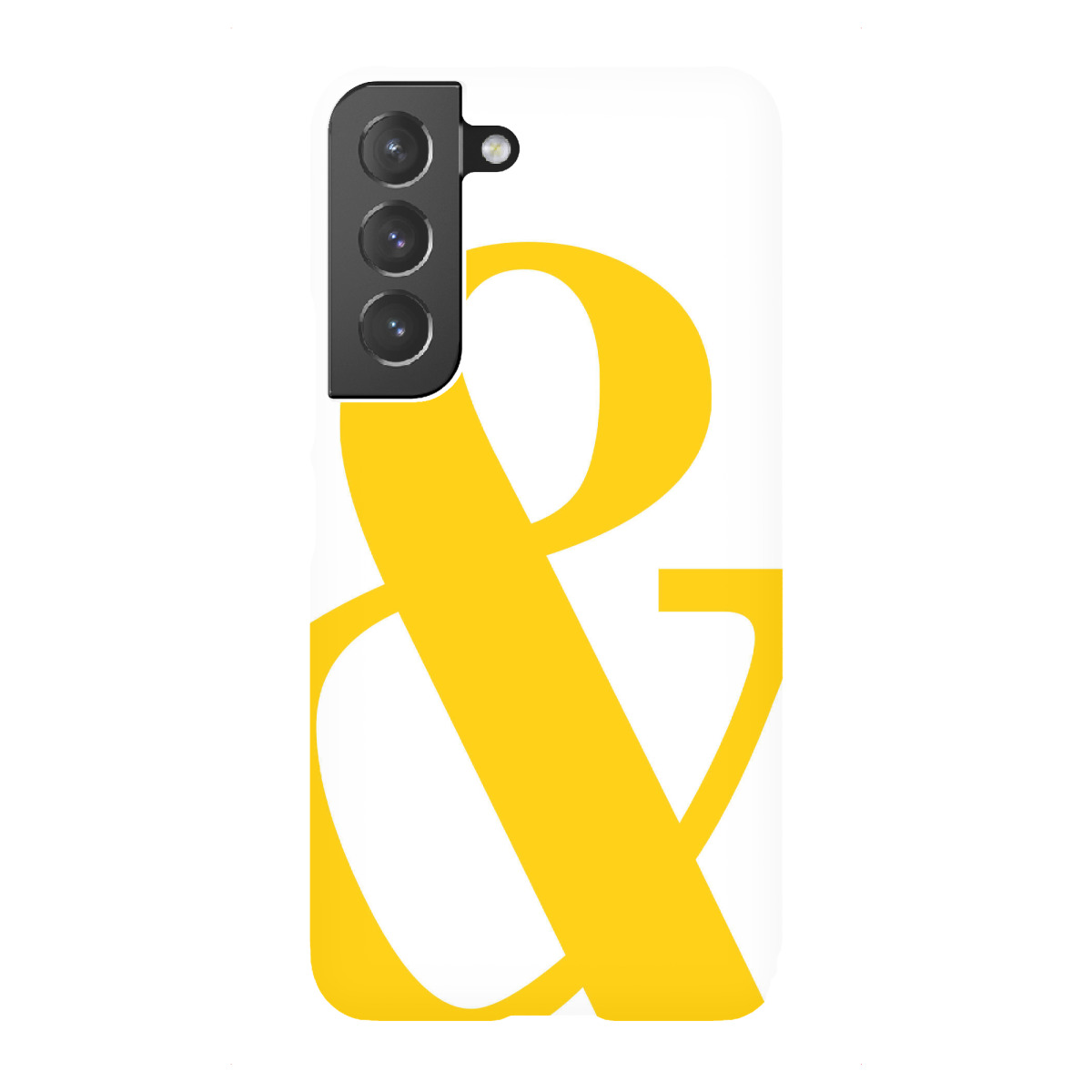 Samsung Galaxy "Yellow Ampersand" Premium-Case Handyhülle artboxONE