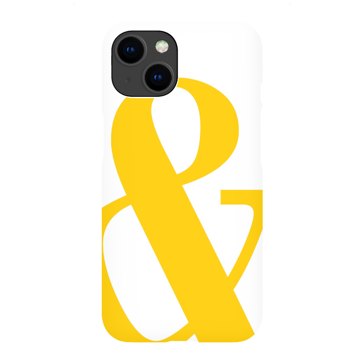iPhone "Yellow Ampersand" Premium-Case Handyhülle artboxONE