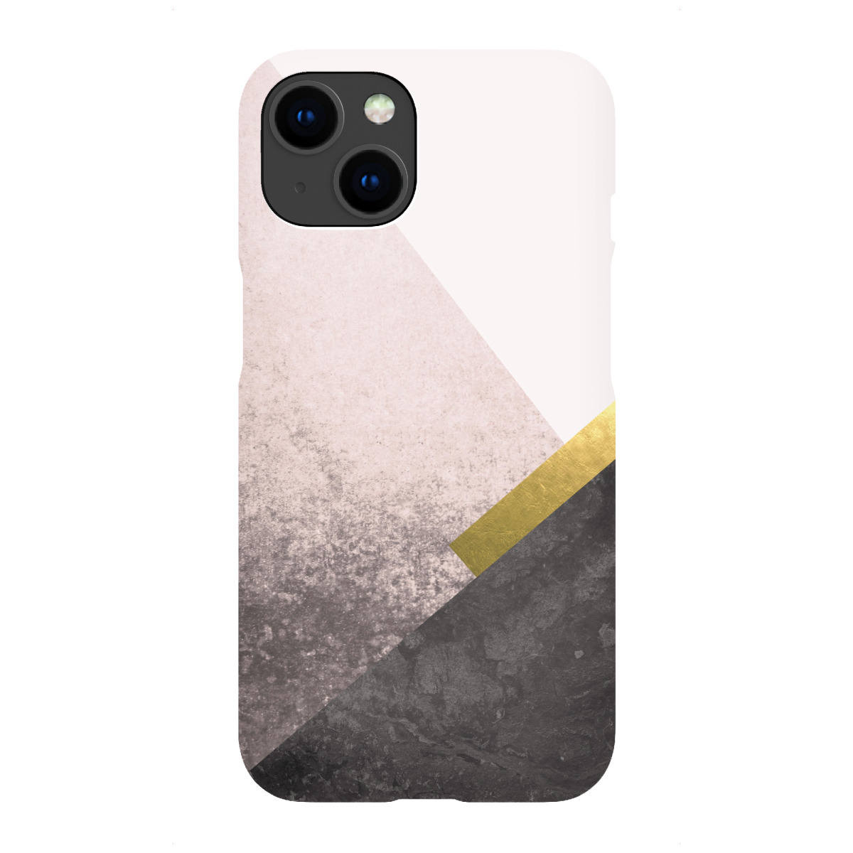 iPhone "Scandi in Blush and Gold" Premium-Case Handyhülle artboxONE