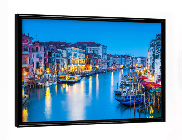 Poster mit schwarzem Rahmen "Venedig 05" artboxONE - Städte,Reise,Städte / Venedig