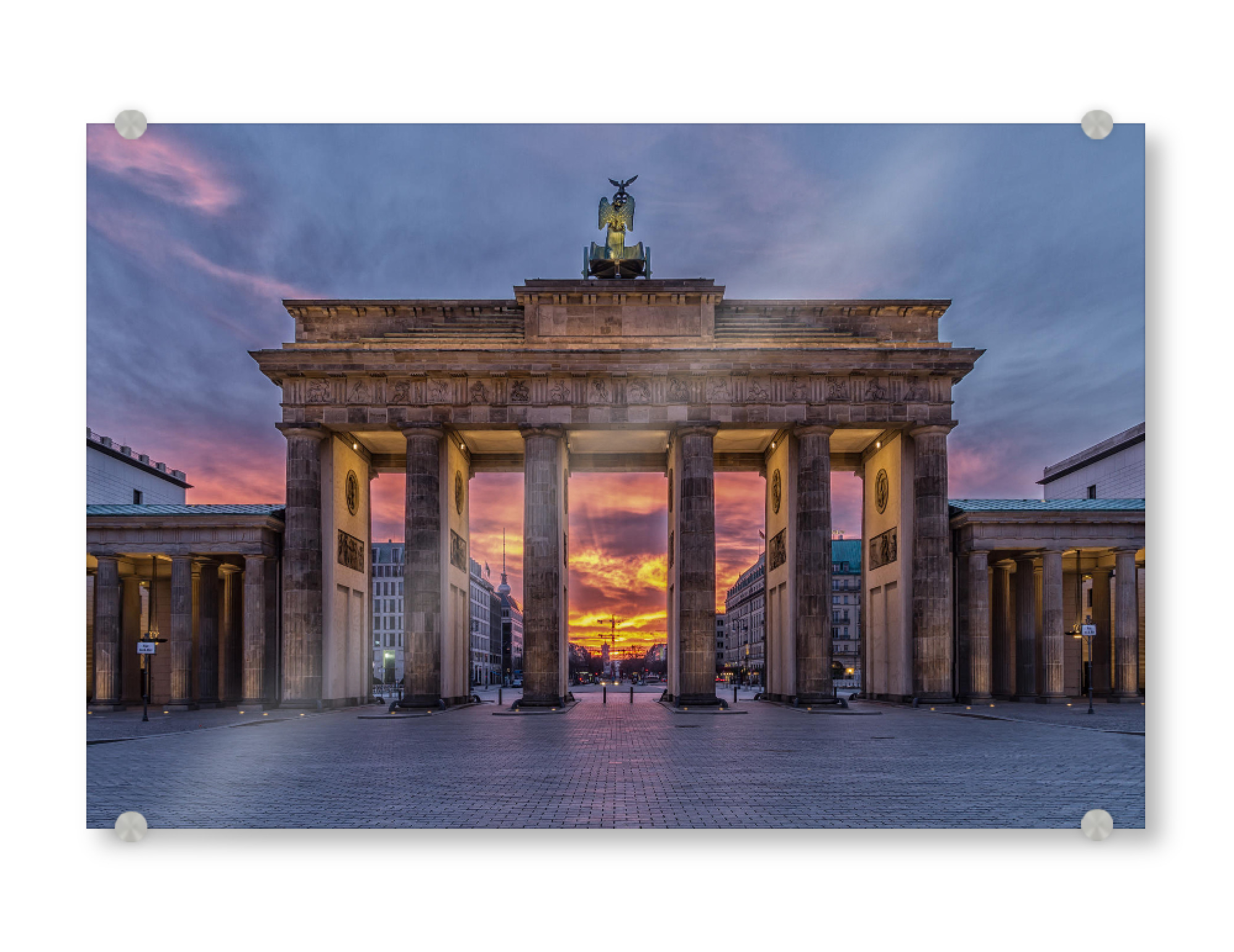 Acrylglasbild "Brandenburger Tor" artboxONE - Städte / Berlin,Architektur