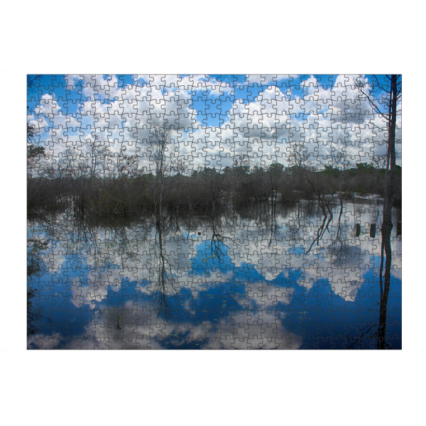 artboxONE Puzzle "Sky and clouds water reflection 2" artboxONE - Natur,Reise - Natur,Reise,Reisen,Fotografie,Himmel,Wolken,Szenisch - Bild Natur