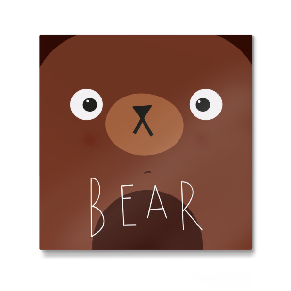 Galerie-Print "Bear 2" 30x30 cm artboxONE
