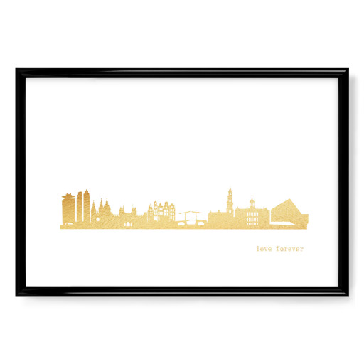 AMSTERDAM GOLD Print Love