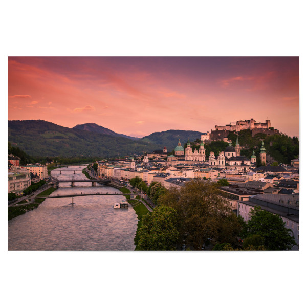 Poster 30x20 cm "Salzburg 02" artboxONE - Städte,Reise,Städte / Weitere