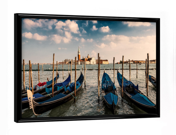 Poster mit schwarzem Rahmen "Venedig 06" artboxONE - Städte,Reise,Städte / Venedig