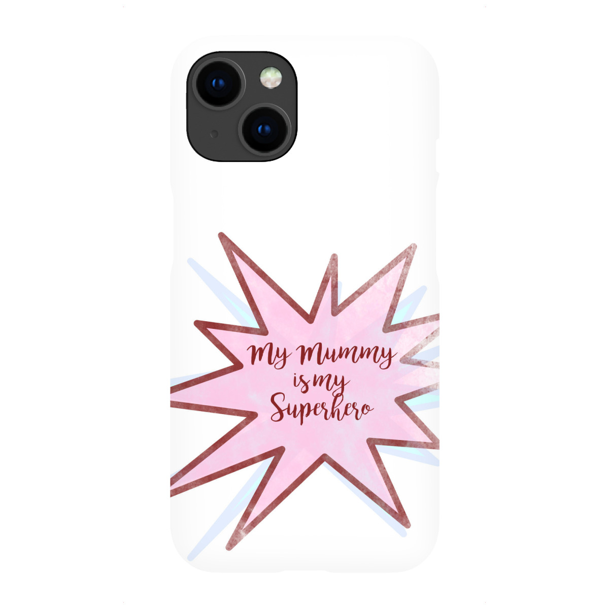"Superhero Mum"für iPhone - Premium-Case Handyhülle artboxONE