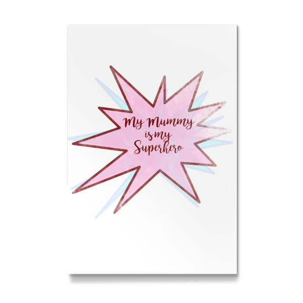 Galerie-Print "Superhero Mum" 30x20 cm artboxONE