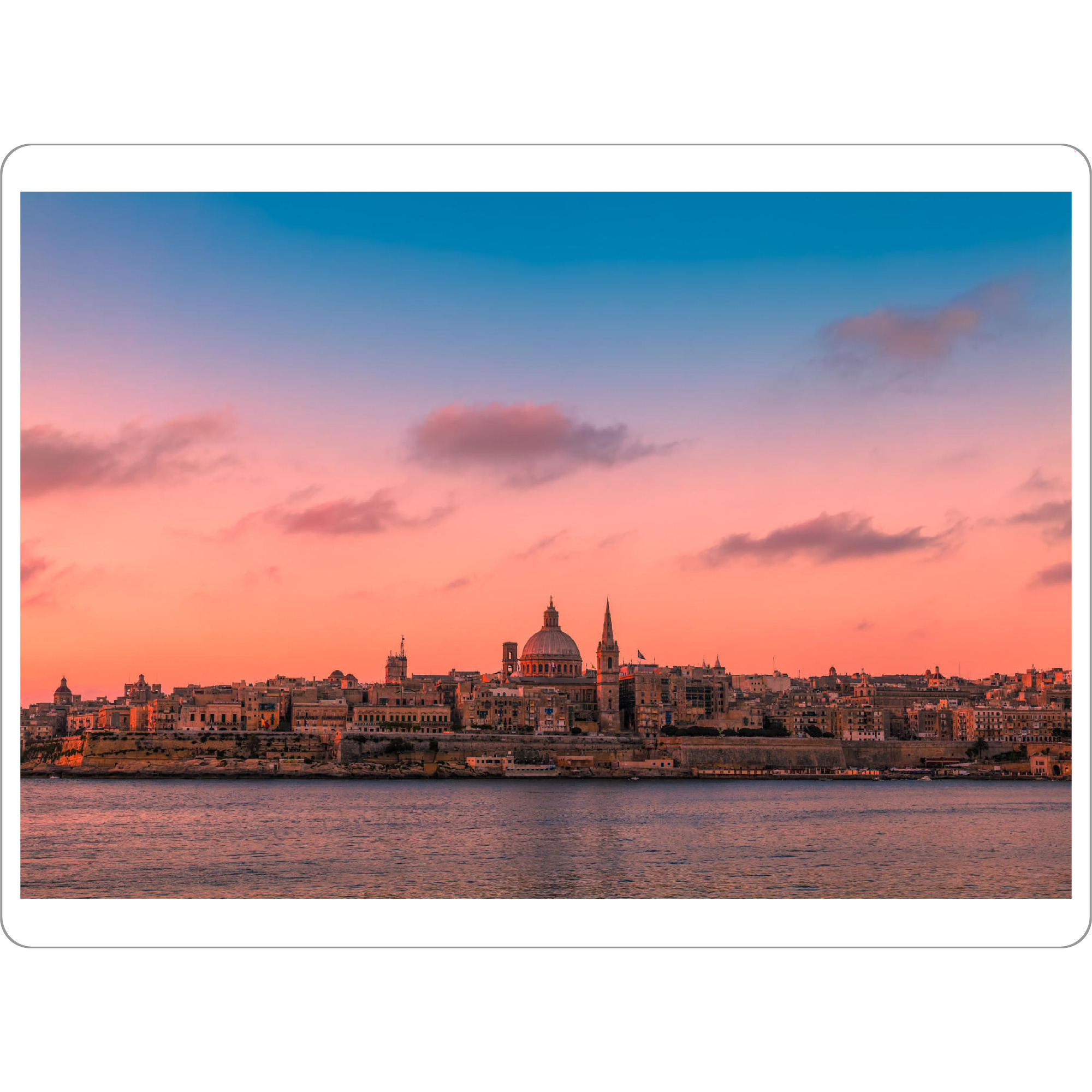 Tischset "Malta 03" artboxONE - Städte,Reise,Städte / Weitere