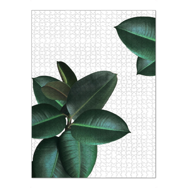 Puzzle Ravensburger "Gummibaum" artboxONE - Floral - Plant,Greenery,Dschungel,Palmen - Bild