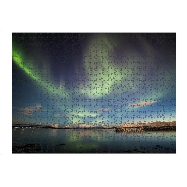 Puzzle Ravensburger "Nordlicht XIV" artboxONE - Natur
