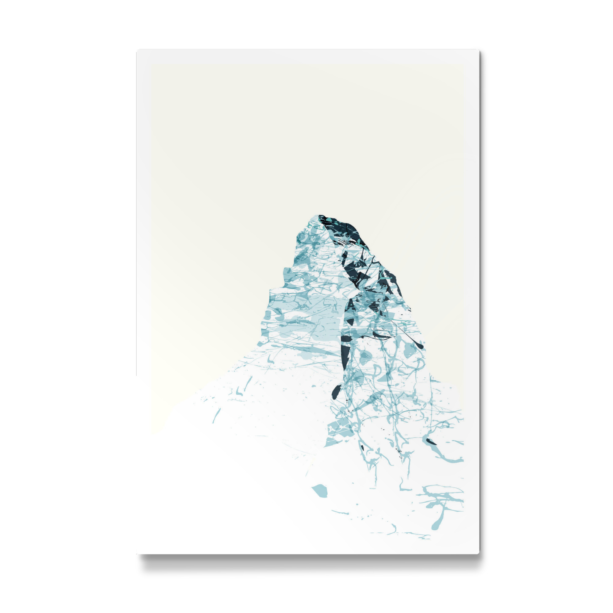 Galerie-Print "Mountainsplash Matterhorn turquoise" 75x50 cm artboxONE