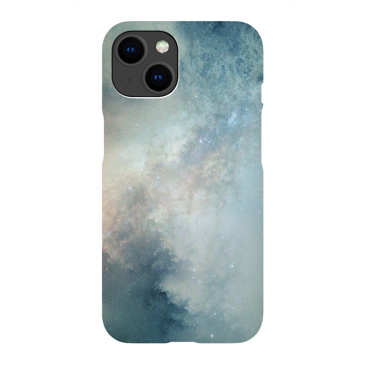 "Dreamy Galaxy - Purple and Blue"für iPhone - Premium-Case Handyhülle artboxONE