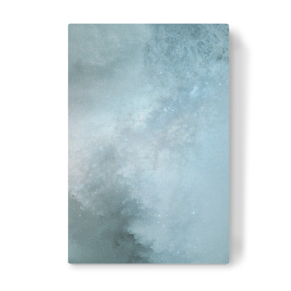 Leinwandbild "Dreamy Galaxy - Light Blue" artboxONE - Abstrakt,Galaxy