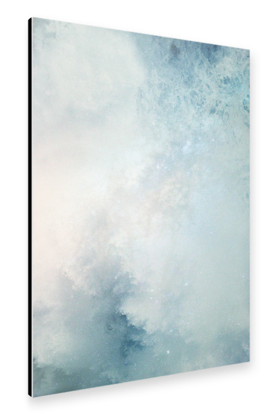 Alu-Dibond "Dreamy Galaxy - Into the Blue" 30x20 cm artboxONE
