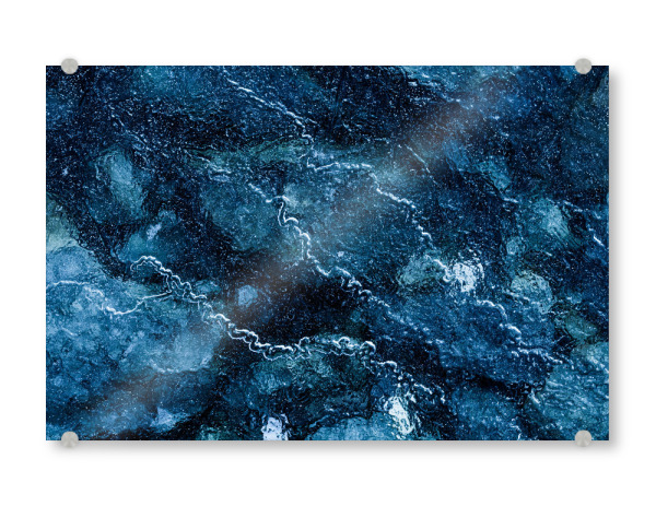 Acrylglasbild "Eiskunst XXIII" artboxONE - Natur,Abstrakt