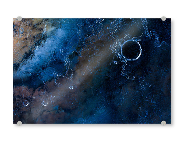 Acrylglasbild "Eiskunst XX" artboxONE - Natur,Abstrakt