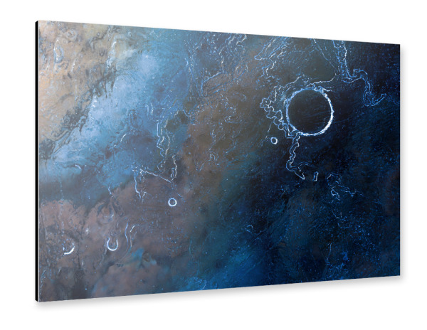 Alu-Dibond "Eiskunst XX" 30x20 cm artboxONE